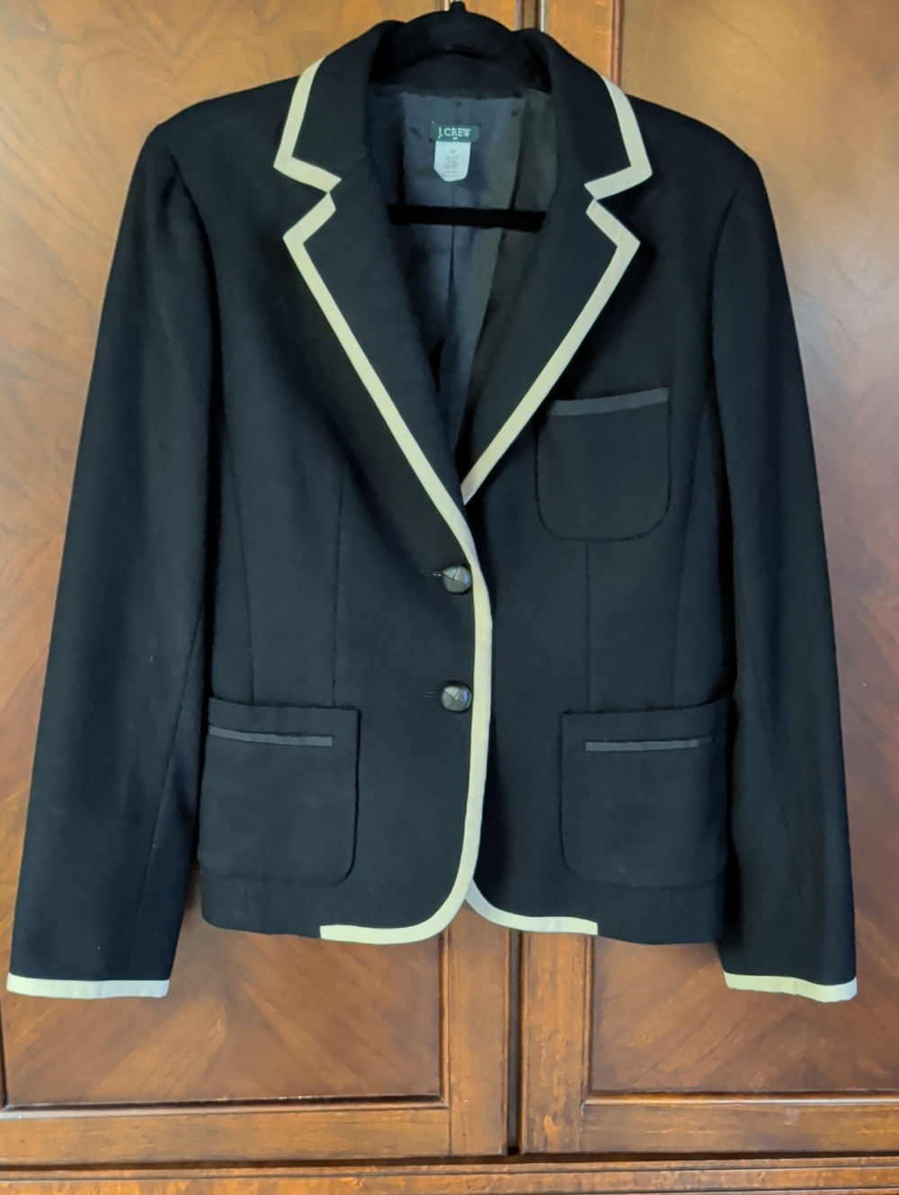 J. Crew Navy Wool Blazer Size 14